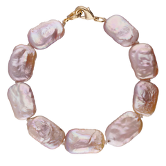 PULSO PERLA BIWA NAT ROSA CUADRO