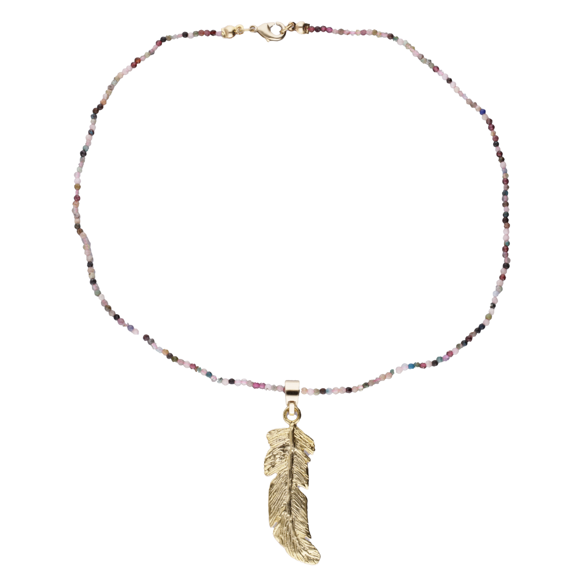 COLLAR PLUMA
