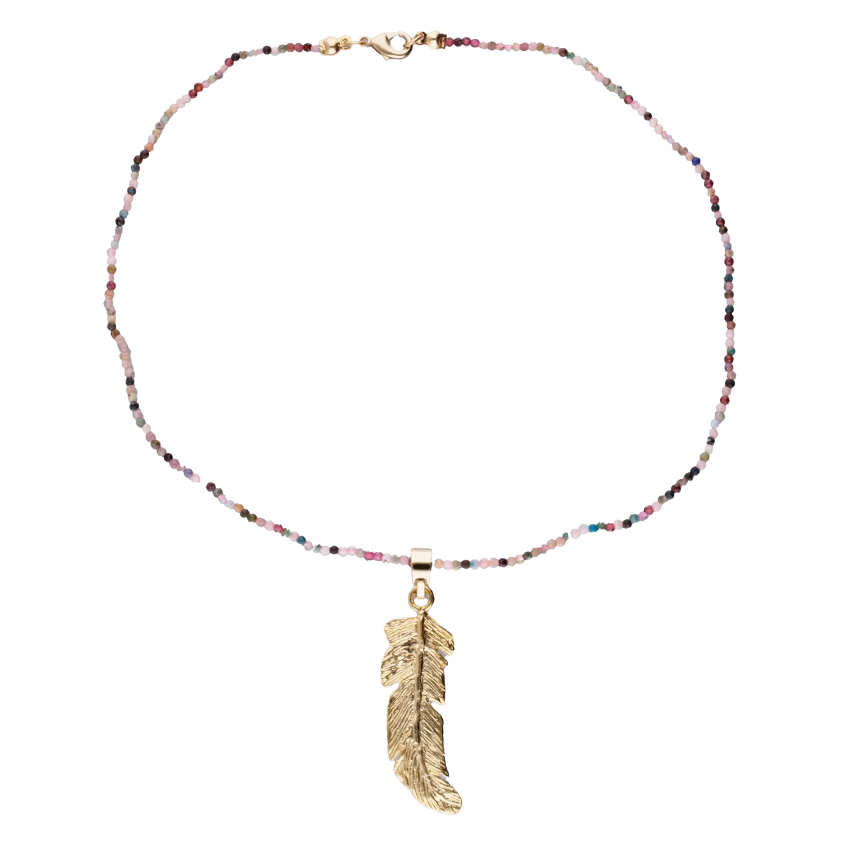 COLLAR PLUMA