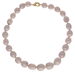 COLLAR PERLA DE DOS CENTIMETROS